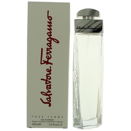 Salvatore Ferragamo Pour Femme Eau de Parfum, Perfume for Women, 3.4 Oz