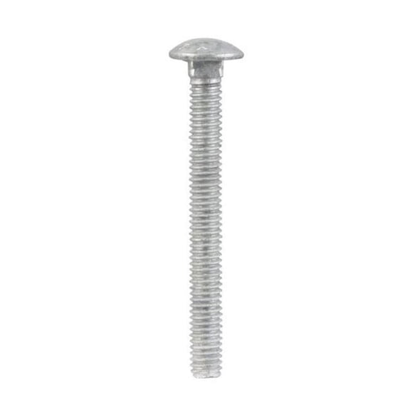 Hillman 812551 5/16 inch x 3 inch Hot Dipped Galvanized Carriage Screw Bolt