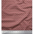 thumbnail image 1 of Soimoi Cotton Poplin Fabric Leaves Small Print Fabric by Yard 56 Inch Wide, 1 of 3