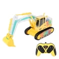 thumbnail image 3 of Vehículos de construcción RC, excavadora con mando a distancia de 2,4 GHz, modelo de excavadora RC, juguete de excavadora RC iluminado, características mejoradas, 3 of 8