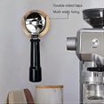 thumbnail image 3 of Portafiltros de café de pared para portafiltros DeLonghi de 51 mm, portafiltros Breville de 54 mm y portafiltros de 53 mm, soporte para apisonador de café montado en la pared, color madera, 3 of 5