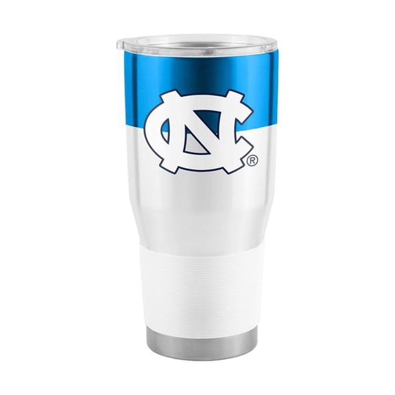 Logo Brands 185-S30T-11 North Carolina 30 oz Colorblock Stainless Tumbler