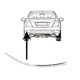 thumbnail image 5 of Rear bumper trim compatible with Mercedes-Benz C207 E200 E220 E250 E350-YI WU CHUN HUI, 5 of 5