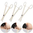 thumbnail image 3 of Disposable Sterile Slotted Round Navel Forceps Clamp Ear Nose Piercing Tools, 3 of 8