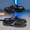 t1-0616-Black, variant on Men's Breathable and Comfortable Summer Clogs, Retro Style Platform Sneakers Summer Slippers Slip On