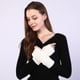 thumbnail image 5 of 2 pares de calentadores de brazos de invierno para mujer, guantes cálidos sin dedos tejidos a mano, 5 of 7