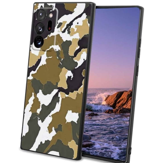 Army-Military-92 Phone Case, Degined for Samsung Galaxy Note 20 Ultra 5G Case Men Women, Flexible Silicone Shockproof Case for Samsung Galaxy Note 20 Ultra 5G