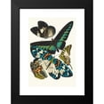 thumbnail image 2 of Emile-Allain Séguy 18x24 Black Modern Framed Museum Art Print Titled - Butterflies, Pl. 10 (1925), 2 of 5