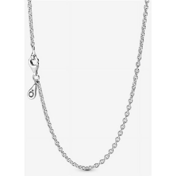 590200-75 Sterling Silver Chain Necklace for Women, White - Adult