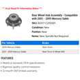 thumbnail image 2 of Rear Wheel Hub Assembly - Compatible with 2001 - 2005 Mercury Sable 2002 2003 2004, 2 of 2