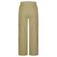 thumbnail image 6 of QHFBli Womens Parachute Pants Wide Leg Cargo Pants Street Trousers with Pockets, 6 of 7