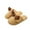 Yellow, variant on Unisex Fuzzy Slippers with Two Plush Ears Couple Slippers Lamb Wool Soft Sole Memory Foam Slip on Non-Slip Comfortable Cozy Indoor Warm Winter House Slippers