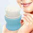thumbnail image 4 of Cepillo de limpieza facial de doble cara Mango antideslizante Limpieza Azul Yuyangstore cepillo facial, 4 of 8