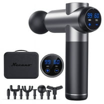 Massage Gun,  LCD 99-Levels 8 Heads Adjustable Deep Tissue Percussion Muscle Massager Fascia Guns Type-C Charging Power Display, Ideal For Relieving Shoulder, Neck, Waist, and Back Pain.
