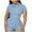 Blue womens sets, variant on Wenini Two Piece Outfits for Women Plain Short Sleeve Round Neck Short Pants Sports Set Suit Fashion Casual Cozy Candy Sporty Wind Leisure Time Shorts Two Piece Set Suit Up to 65% Off