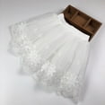 thumbnail image 5 of Zwiiyzr 2025 2-10Y Girls High Waist Tulle Skirts A-Line Mesh Tutu Skirts Dress for Toddler Girl White, 5 of 7