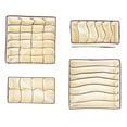 thumbnail image 1 of SalonMore Underwear 4Pcs Closet Storage Box Organizer Drawer Divider Set, 1 of 7