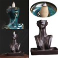 thumbnail image 2 of Elegant Statue Backflow Incense Burner Desktop Ornament for Zen Home and Meditation, 2 of 3
