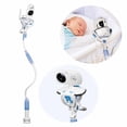 thumbnail image 2 of Soporte universal para monitor de video para bebés: soporte flexible para cámara de bebé, soporte para smartphone sin necesidad de taladrar., 2 of 2