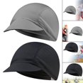 thumbnail image 1 of 2 Pcs Chapeau de Cyclisme Respirant Pare-Soleil pour Vélo Sports, 1 of 8
