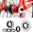 thumbnail image 4 of Cassette perfecl Acero Cog Piñón Fijo 22T Adaptador 7-10s Hub Freewheel negro, 4 of 8