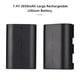 thumbnail image 5 of LP-E6 / E6N Kit de batería y cargador 2pcs 7.4V 2650mAh Batería + 1pc LED2-LPE6 Cargador de batería Abanopi Kit de cargador, 5 of 7