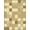 Champagne Beige Taupe, Pattern 6, variant on ODIKA 2'x3' Washable Doormat Non-Slip, Low Pile Spotted Southwestern Border Motif Abstract Inspired Patchwork Cow Flowing for Entryway, Kitchen, Laundry Room