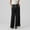 Black, variant on SNKSDGM Women's Plus Womens Linen Pants Petite Length Womens Dress Pants Petite Plus High Waisted Wide Leg Pants for Women Versatile Loose Fit Casual Trousers and Comfortable Long Pants