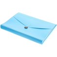thumbnail image 1 of Accordion File Folder PP Sky-Blue for Pet Use with Multi-Pocket Storage, 1 of 5