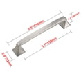 thumbnail image 4 of Utopia Alley 10pcs Brax Brushed Nickel Cabinet Pull, 5.1" Center to Center, 4 of 6