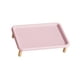 thumbnail image 4 of Mesa elevada para alimentar mascotas, soporte para comedero de gatos, lavable, protector de cuello, comida para gatos Rosa, 4 of 9