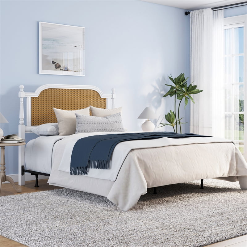 Hillsdale Furniture Melanie Headboard with Metal Frame, Multiple Sizes