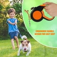 thumbnail image 3 of Retractable Dog Lead  Extendable Dog Leash Heavy Duty Pet Lead  Anti-Slip Handle  One Button Brake & Lock Automatic Extendable Dogs Leash for Walking Dogs, 3 of 7