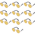 thumbnail image 1 of Paquete de 10 gafas de sol para perros, gafas de sol redondas de metal para gatos, gafas de sol clásicas retro, gafas de sol para mascotas Hippie MFZFUKR CPB-DE-LYY1867-6, 1 of 5