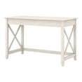thumbnail image 1 of Pemberly Row Farmhouse Engineered Wood Writing Desk in Line White Oak, 1 of 8