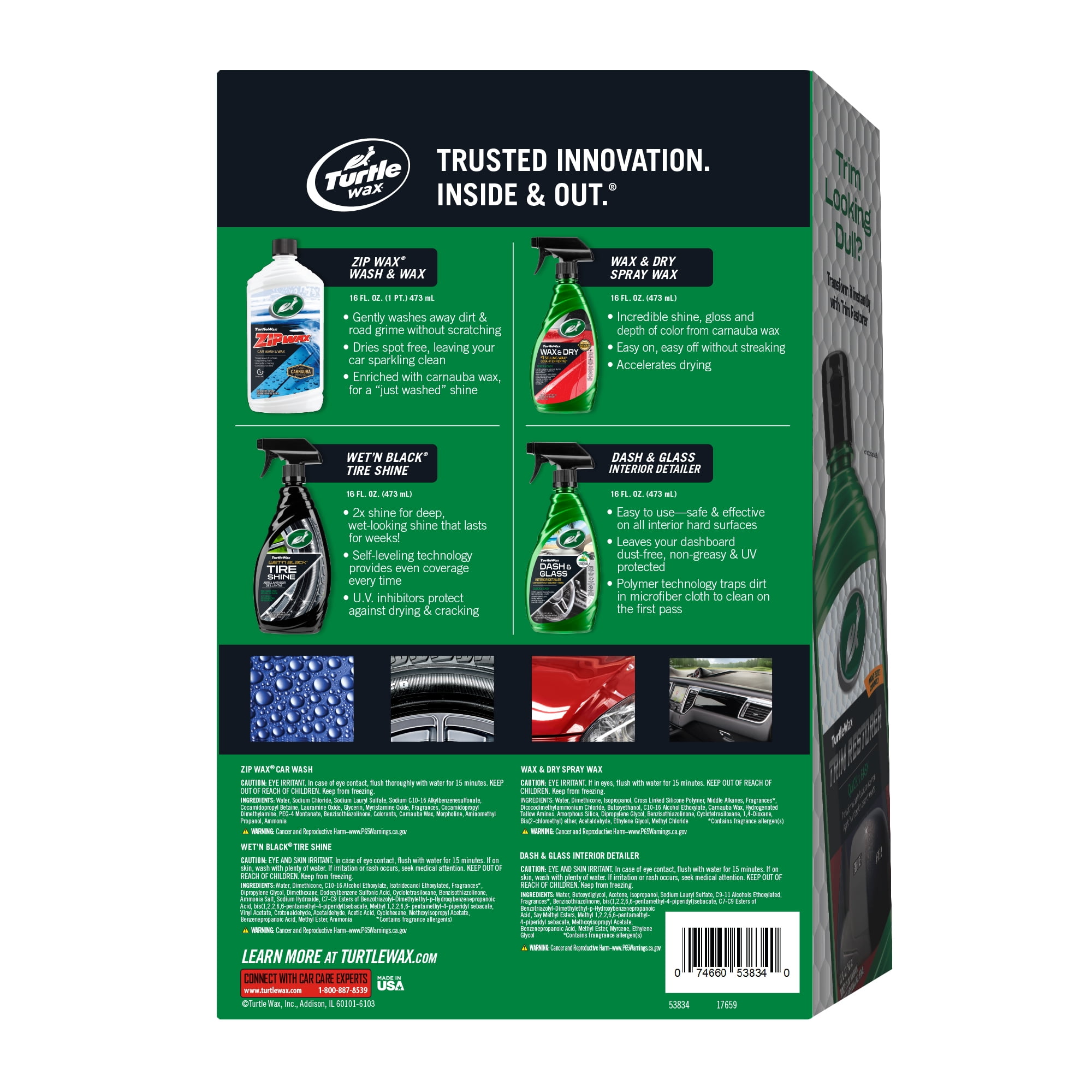 Turtle Wax Classic Car Care Kit (8 pieces)