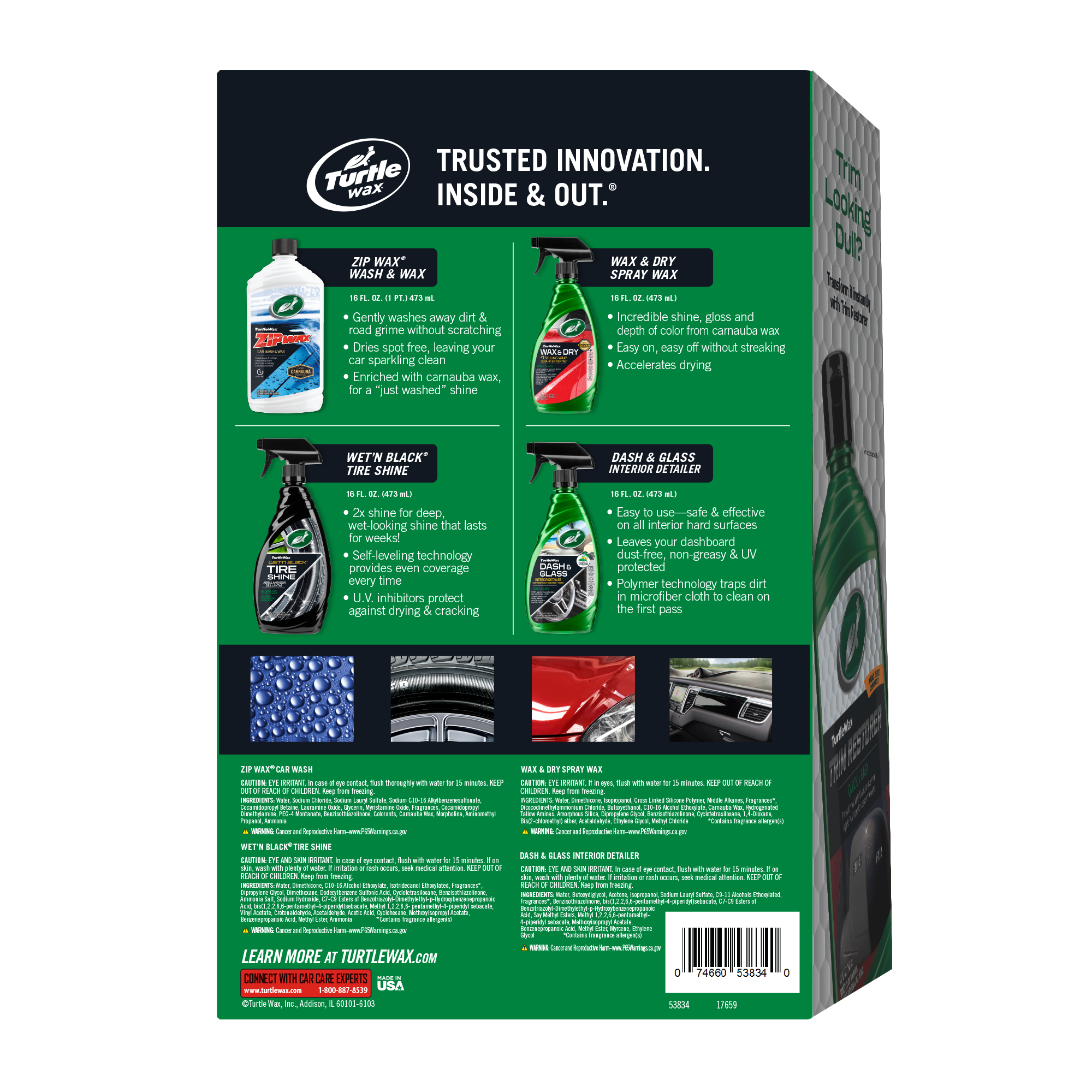 Turtle Wax Complete Car Care Kit, 4-Piece photo 2
