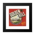 thumbnail image 2 of Anonymous 12x12 Black Modern Framed Museum Art Print Titled - Golden Hill Citrus Label (1940s), 2 of 5