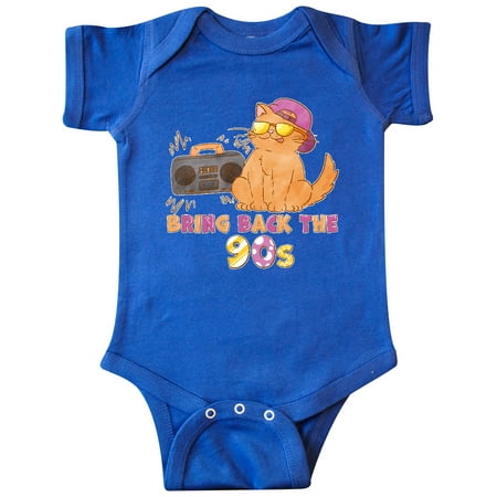 

Inktastic Bring Back The 90s Cool Orange Cat Gift Baby Boy or Baby Girl Bodysuit