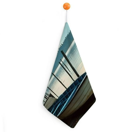

Autua Boat Water Dock Reusable Hand Towels Ultra-Fine Fiber Kitchen Bath 11.8x11.8in 30*30cm 1pcs