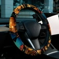 thumbnail image 6 of Musical Instrument 14.5 Inch Printing PVC Leather Steering Wheel Covers Car Wheel Covers Auto Accessories, 6 of 6