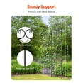 thumbnail image 2 of CAFORKP 2-Pack 87x20in Garden Trellis, Metal Rustproof Plant Support for Climbing Vines, 2 of 11