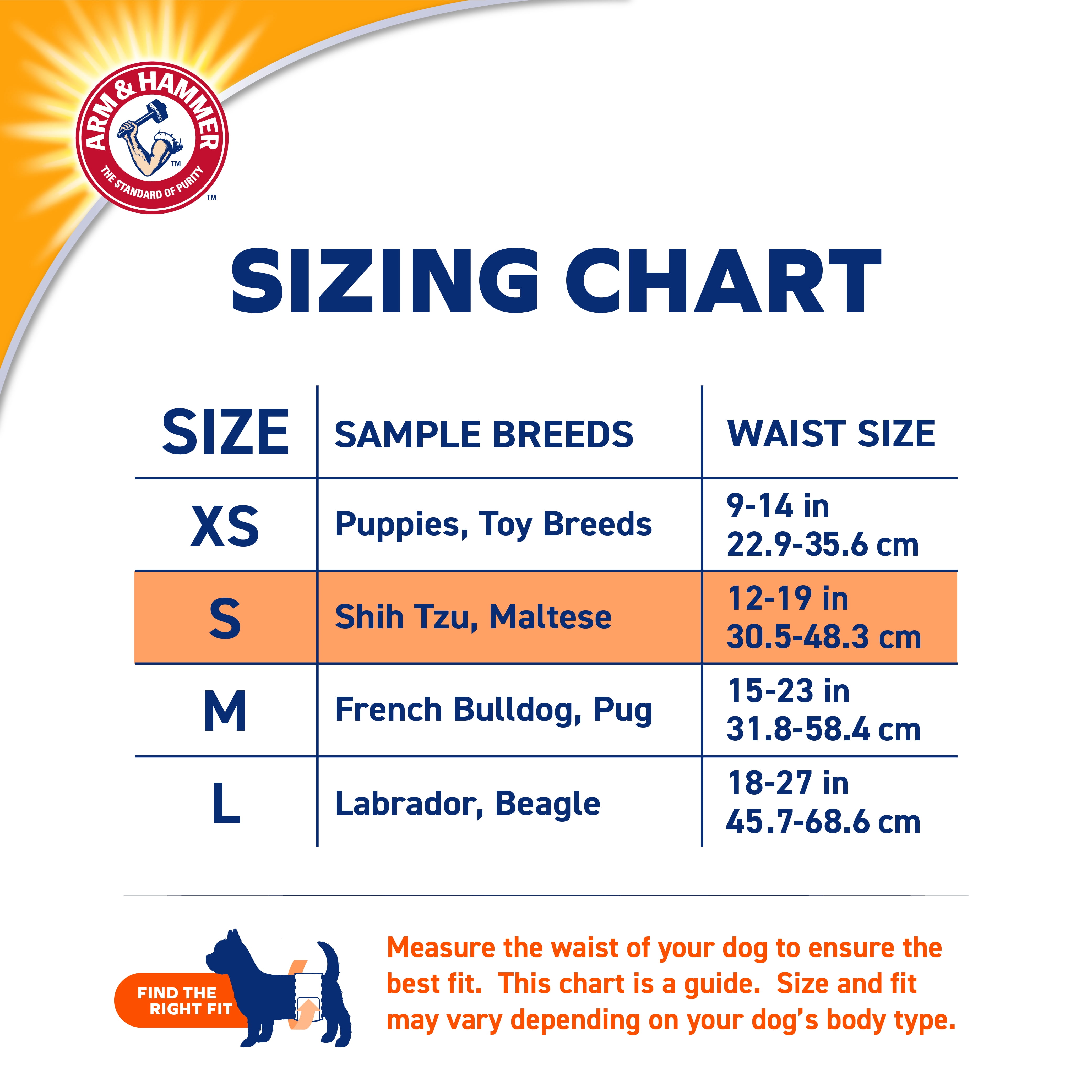 Arm & Hammer Male Dog Wraps, Size Small, 12 Count | Ultra-Absorbent with Wetness Indicator