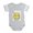 Heather Gray, variant on CafePress - Cute Element Sulphur S - Cute Infant Baby Football Bodysuit