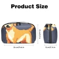 thumbnail image 5 of Pixel Dog Travel Case Storage Box Charger Case Organizer Cord Storage Organizer Box - Oxford Fabric Waterproof Electronic Digital Accessories Organizer Case, 5.9x9.44x3.14 in, 5 of 6