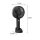 thumbnail image 2 of Ventilador de mano, ventilador de escritorio recargable USB portátil para dormitorio de estudiantes, hogar de verano, mini, 2 of 7