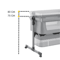 thumbnail image 3 of Cuna De Bebe Para Cama Bebe Con Corral Y Ruedas Colecho, 3 of 6