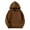 Brown, variant on BADHUB Cute Hoodies for Teen Girls Trendy Preppy Hooded Sweatshirts Loose Fit Long Sleeve Solid Color Basic Pullover Tops with Pocket Green 5 Years
