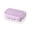 Purple, variant on Silicone Ice Tray, Green Mini 6 Cavity Press Type Ice Maker, Food Grade Small Ice Mold, Leak-proof Ice Tray With Lid & Base, Practical Freezer Tool for Home Beverage Drinks Making