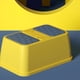 thumbnail image 5 of Taburete de plástico Sincero antideslizante para inodoro para bebés y niños Amarillo, 5 of 5